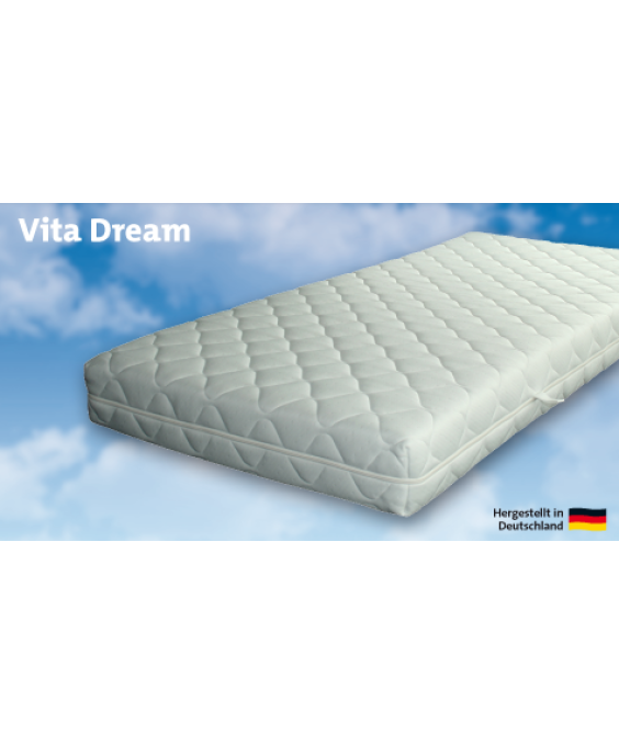 Gerz 7-Zonen-Kaltschaum-Matratze VitaDream Härte III
